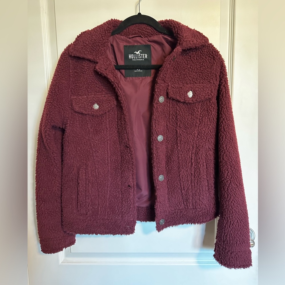 Hollister Faux Fur Jacket